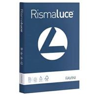 RISMALUCE A4 200 gr. 125 ff. COL. BLU PRUSSIA - FAVINI