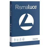 RISMALUCE A4 200 gr. 125 ff. COL. BLU PRUSSIA - FAVINI