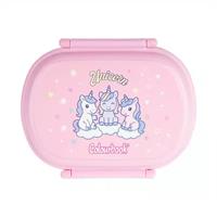 PORTAMERENDA CON POSATE TEMA UNICORN COL. ROSA - COLOURBOOK
