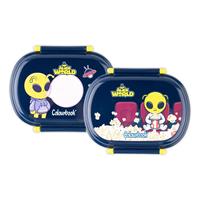 PORTAMERENDA CON POSATE TEMA ALIEN - COLOURBOOK