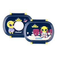 PORTAMERENDA CON POSATE TEMA ALIEN - COLOURBOOK