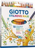 SCATOLA 18 PASTELLI MAXI STILNOVO - GIOTTO