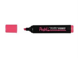 EVIDENZIATORE TRATTO VIDEO COL. ROSSO PASTEL - FILA