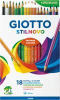 SCATOLA 18 PASTELLI STILNOVO - GIOTTO