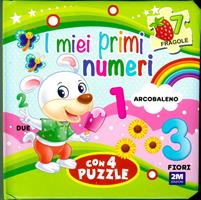 I MIEI PRIMI NUMERI CON 4 PUZZLE - 2M EDIZIONI