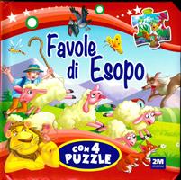 FAVOLE DI ESOPO CON 4 PUZZLE - 2M EDIZIONI