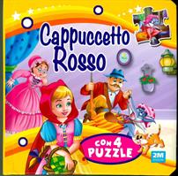 CAPPUCCETTO ROSSO CON 4 PUZZLE - 2M EDIZIONI