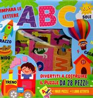 DIVERTITI A COSTRIURE IL PUZZLE DA 28 PEZZI! ABC - 2M
