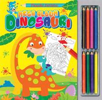 PICCOLO ARTISTA MEGA ALBUM DINOSAURI - 2M