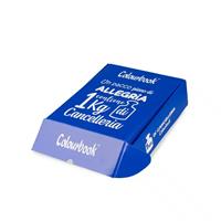 BOX SORPRESA 1 kg. CANCELLERIA ASSORTITA COL. BLU - COLOURBOOK