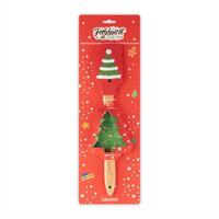 SPATOLA NATALIZIA DA CUCINA CON FORMINA OMAGGIO ALBERO - COLOURBOOK