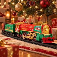 TRENINO HOLLY JOLLY EXPRESS CHRISTMAS CLUB - COLOURBOOB