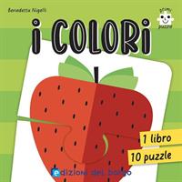 I COLORI 1 LIBRO CON 10 PUZZLE - EDIZIONI DEL BORGO